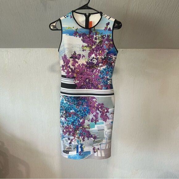Revolve Clover Canyon Santorini Neoprene Sheath Dress - Picture 2 of 7